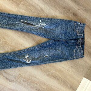 Lucky brand jeans, Cheetah print